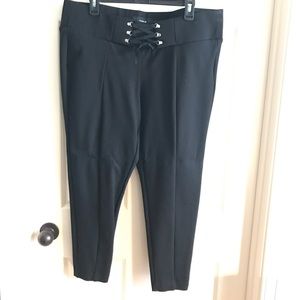 Torrid size 2 Black Corset Slim Fix Ponte Pixies